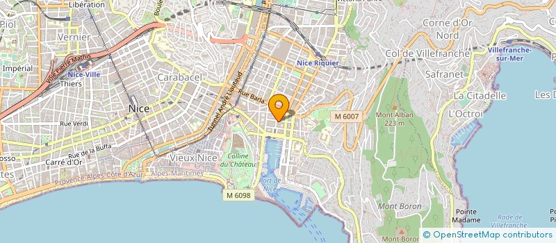 localisation de l'entreprise MADAME PRISCILLIA SAIVE à NICE