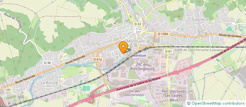 localisation de l'entreprise MADAME PRISCILLIA VICENS  MONTLUEL