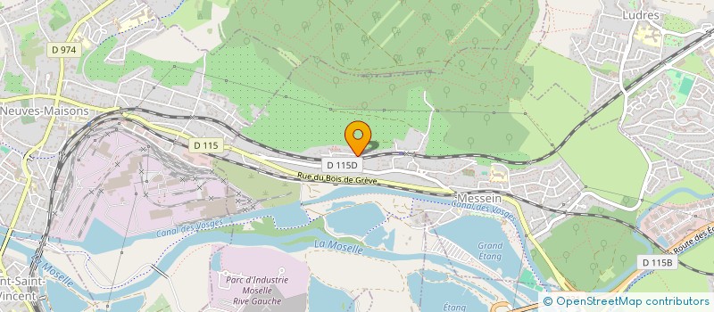 localisation de l'entreprise MADAME PRISCILLIA VINCENOT  MESSEIN