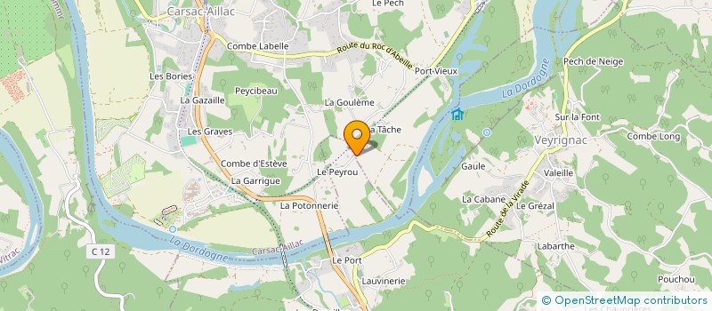 localisation de l'entreprise MADAME PRISKA DUCOEURJOLY  CARSAC-AILLAC