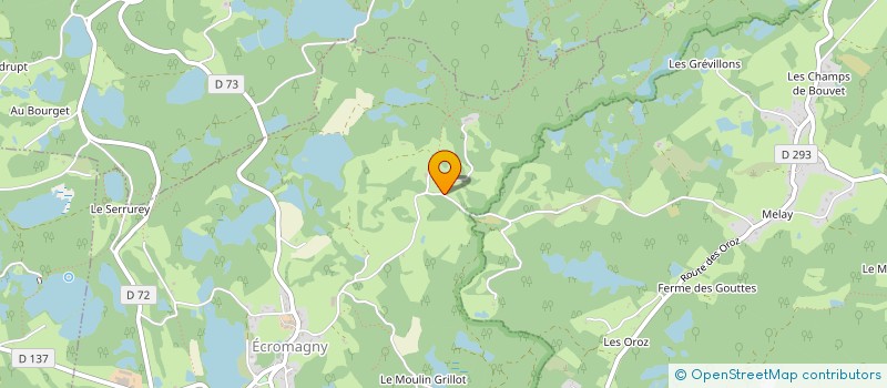 localisation de l'entreprise MADAME PRISKA GASSMANN  ECROMAGNY