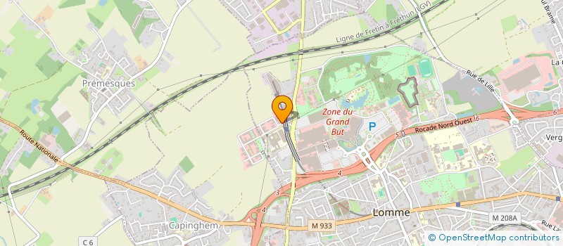 localisation de l'entreprise MADAME PRISTILLIA NOUBIA SAYOU à LILLE