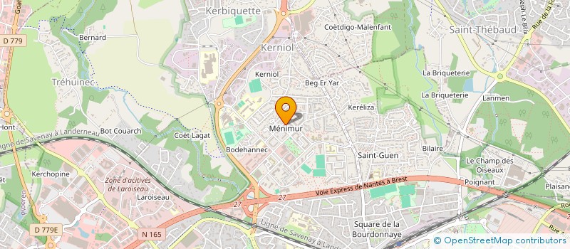 localisation de l'entreprise MADAME PRIXYLA FATI à VANNES