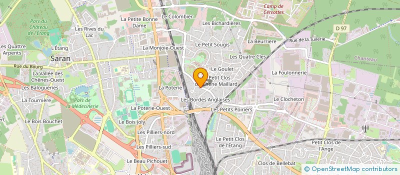 localisation de l'entreprise MADAME PRIYA ANAND à SARAN