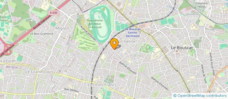 localisation de l'entreprise MADAME PRIYAKORN PHONTANEE  LE BOUSCAT