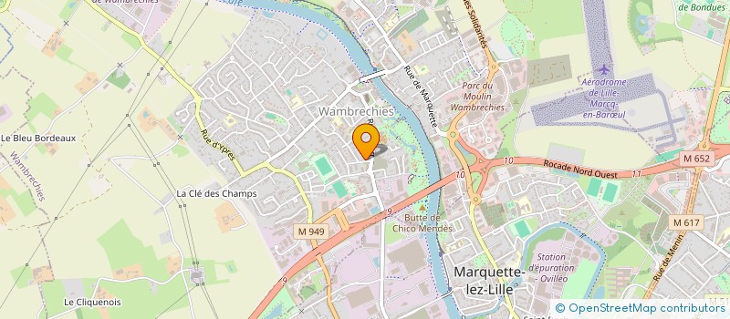 localisation de l'entreprise MADAME PRUDENCE ALVES DOS SANTOS  WAMBRECHIES