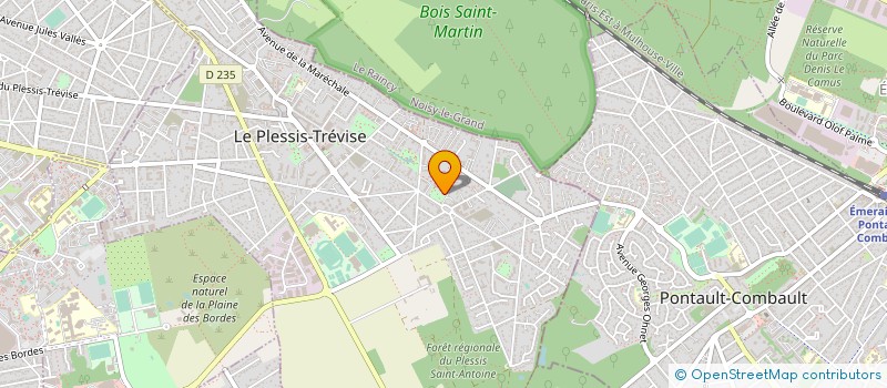 localisation de l'entreprise MADAME PRUDENCE LARGUEU BEULEU à LE PLESSIS-TREVISE