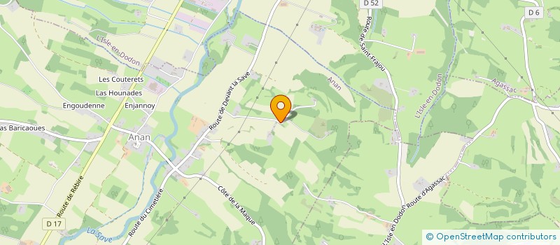 localisation de l'entreprise MADAME PRUDENCE SMITH  ANAN