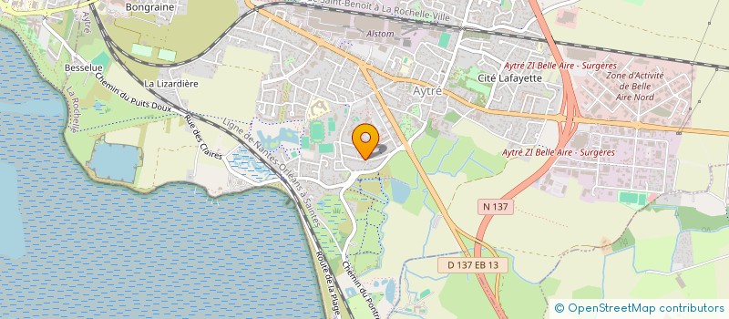 localisation de l'entreprise MADAME PRUNE CHAILLOU-FAGES  AYTRE