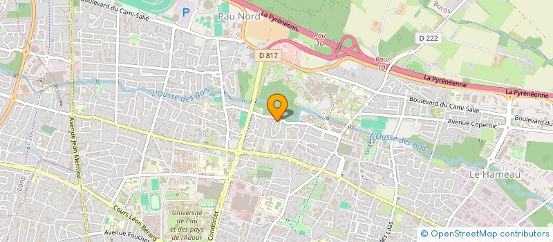 localisation de l'entreprise MADAME PRUNE GAILLARD  LONS