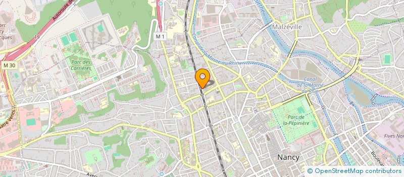 localisation de l'entreprise MADAME PRUNE LARDE  NANCY