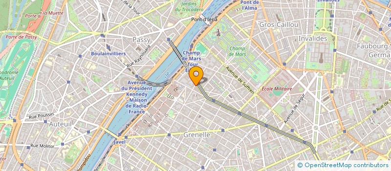 localisation de l'entreprise MADAME PRUNE LOCQUENEUX  PARIS