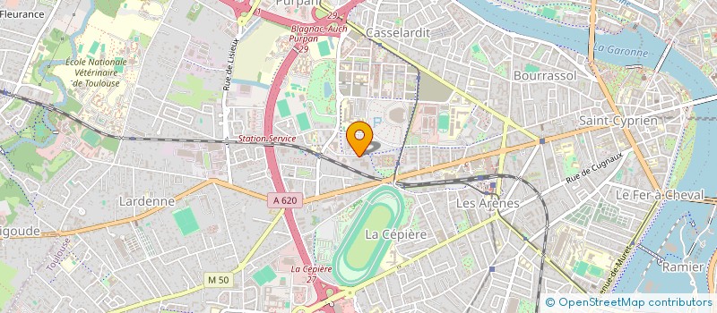 localisation de l'entreprise MADAME PRUNE LUCA à TOULOUSE