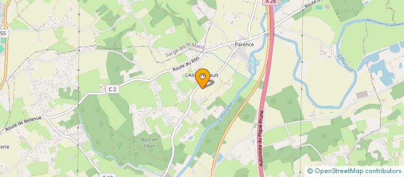 localisation de l'entreprise MADAME PRUNE PARIS  YVRE-L'EVEQUE