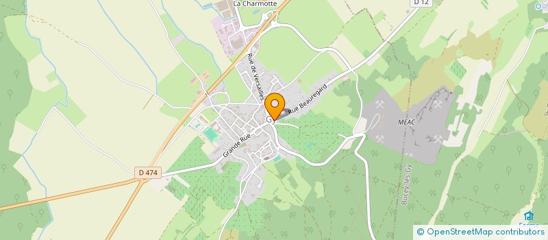 localisation de l'entreprise MADAME PRUNE POIRSON  GY