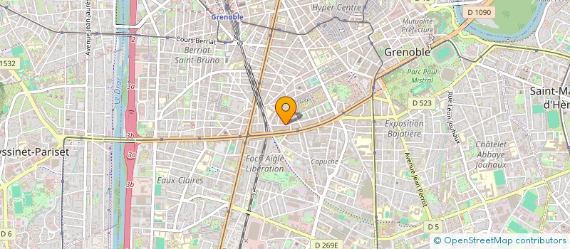 localisation de l'entreprise MADAME PRUNE THIVIERGE à GRENOBLE