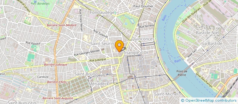 localisation de l'entreprise MADAME PRUNE VANDENBERGHE  BORDEAUX