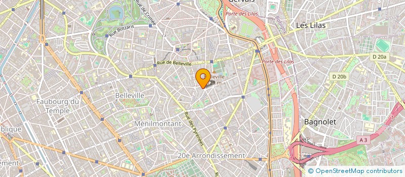 localisation de l'entreprise MADAME PRUNELLE BROU  PARIS