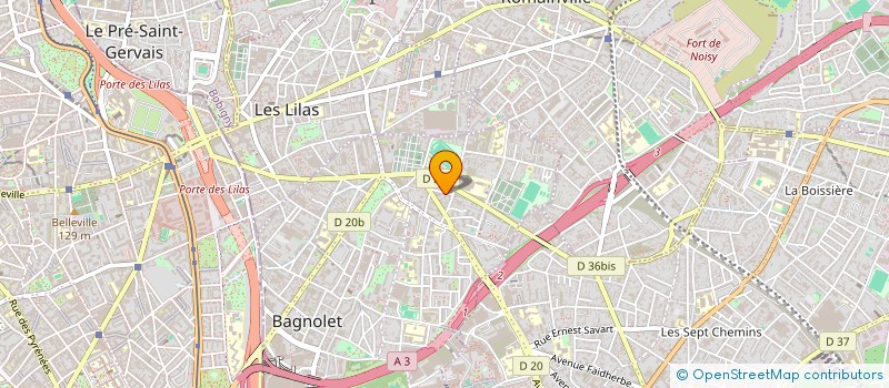 localisation de l'entreprise MADAME PTISSAME ZARDI à BAGNOLET