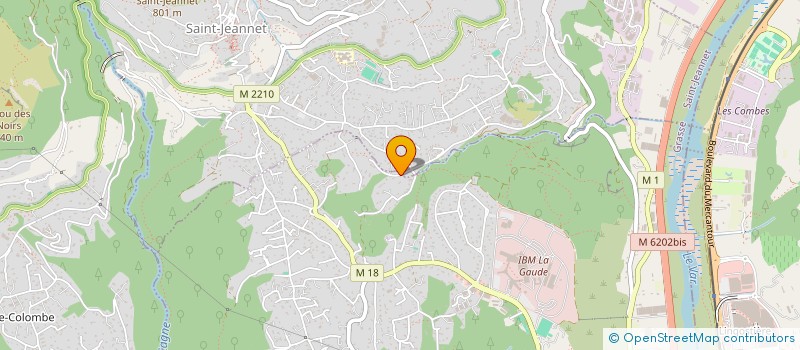 localisation de l'entreprise MADAME PUI LING CHUNG  LA GAUDE