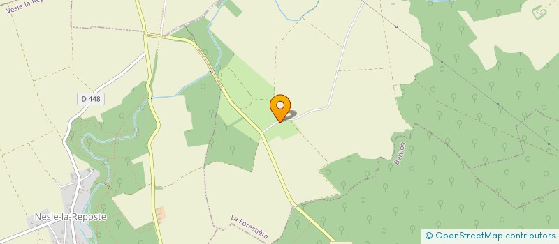 localisation de l'entreprise MADAME PUISSANT VALLOT  LA FORESTIERE