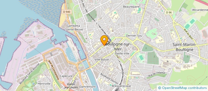 localisation de l'entreprise MADAME PULCHERIE NDABIKIE à BOULOGNE-SUR-MER