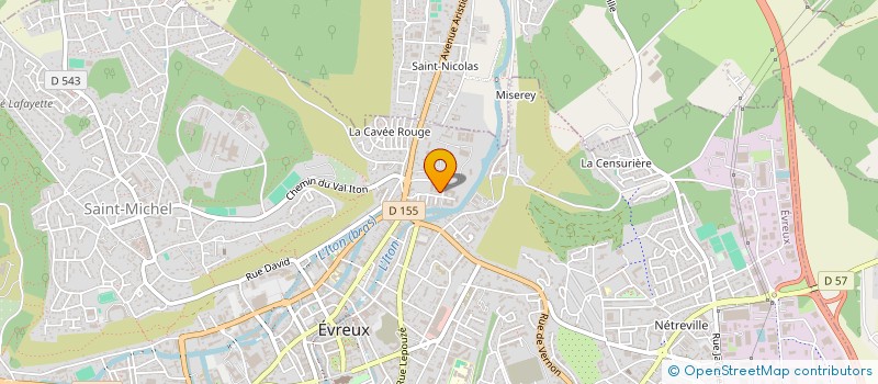localisation de l'entreprise MADAME PULCHERIE TANKEU à EVREUX