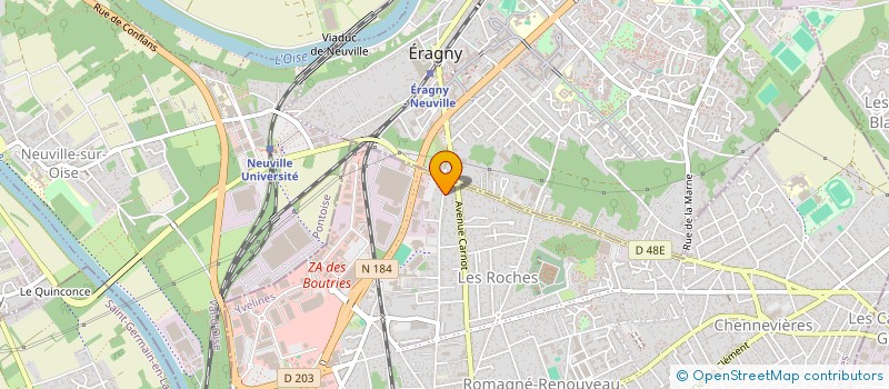 localisation de l'entreprise MADAME PULTIER MARIA  CONFLANS-SAINTE-HONORINE