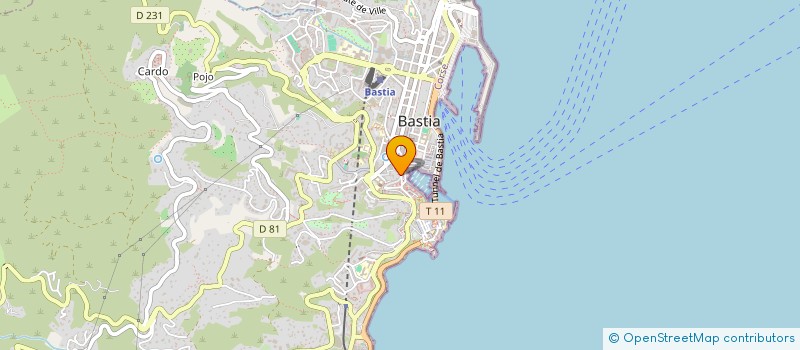 localisation de l'entreprise MADAME PUNTRIGA CHOOMUANG à BASTIA