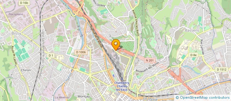 localisation de l'entreprise MADAME PYPPER AUBERT  CHAMBERY