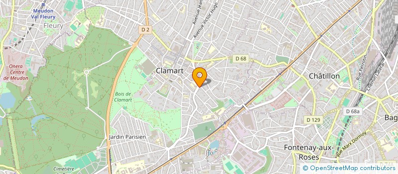 localisation de l'entreprise MADAME QEREN BUNDHOO à CLAMART