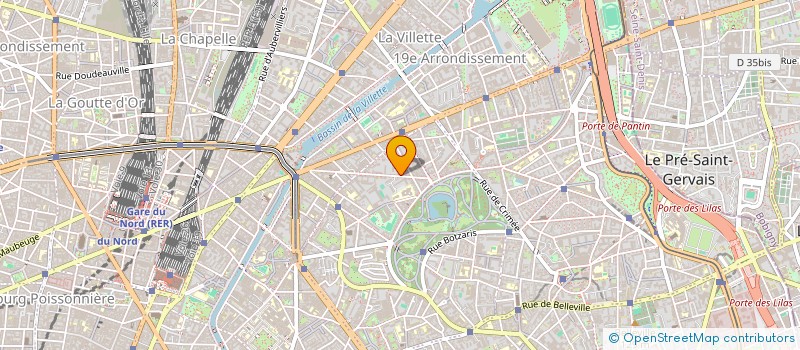 localisation de l'entreprise MADAME QETSY'AH MONYA IKWA  PARIS