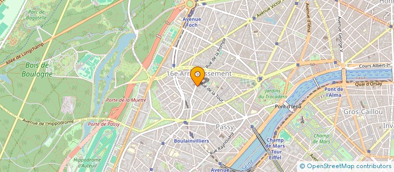 localisation de l'entreprise MADAME QIAN WANG  PARIS