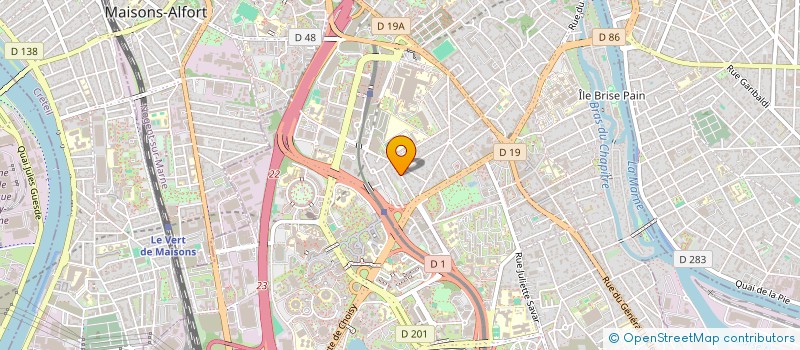 localisation de l'entreprise MADAME QIAN ZHAO  CRETEIL