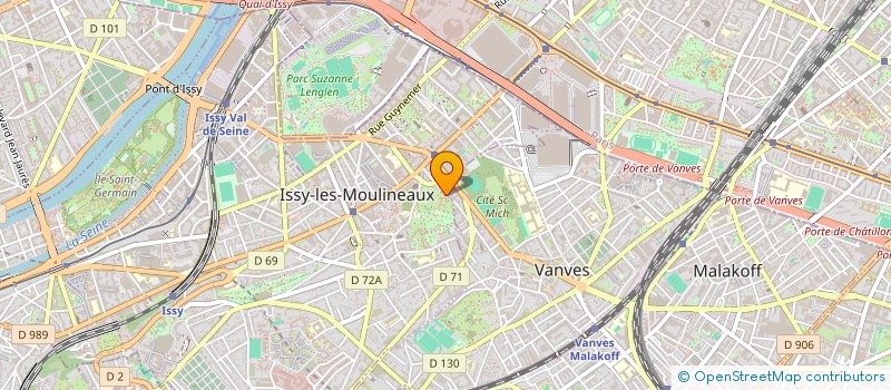 localisation de l'entreprise MADAME QIANMEI QU à ISSY-LES-MOULINEAUX