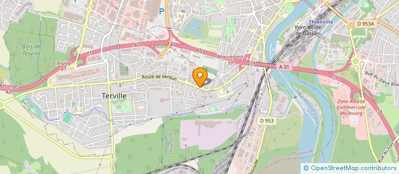 localisation de l'entreprise MADAME QING QIU  TERVILLE