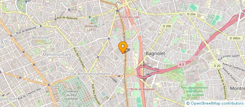 localisation de l'entreprise MADAME QIONG JIANG  PARIS