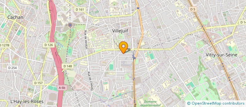 localisation de l'entreprise MADAME QIQI LI à VITRY-SUR-SEINE