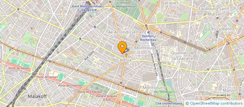 localisation de l'entreprise MADAME QIUYI CHEN  PARIS