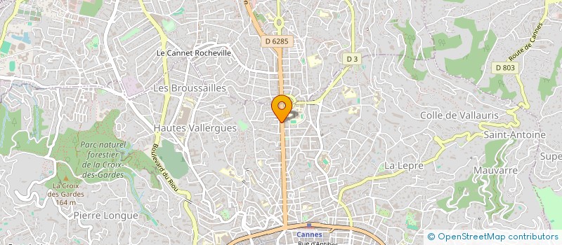 localisation de l'entreprise MADAME QUANG-KIEN TRAN à CANNES