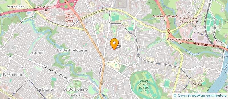 localisation de l'entreprise MADAME QUEENIE GUEDES  NANTES