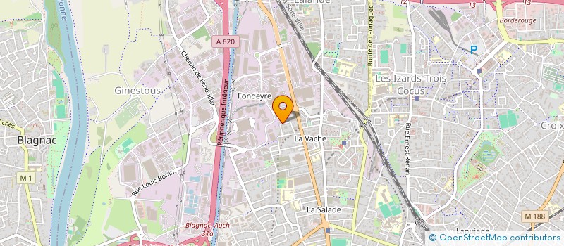 localisation de l'entreprise MADAME QUENTIN BLASCO  TOULOUSE