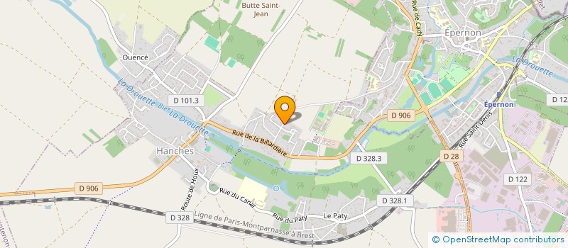 localisation de l'entreprise MADAME QUENTIN SOULAGE à HANCHES