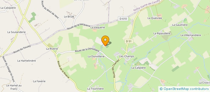 localisation de l'entreprise MADAME QUESNEL BEAUFILS  HAMBYE