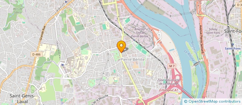 localisation de l'entreprise MADAME QUINNY MIMBIE IBOUANGA  OULLINS-PIERRE-BENITE