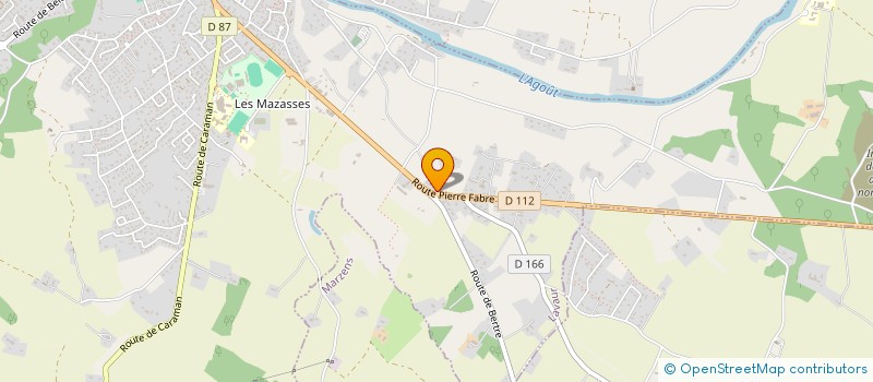 localisation de l'entreprise MADAME QUITERIE BERTROU  LAVAUR