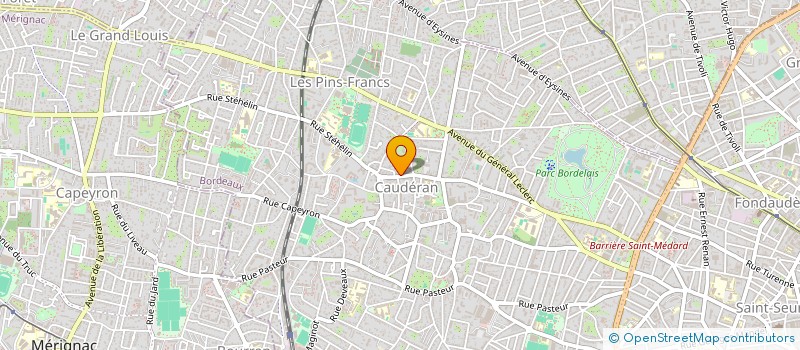 localisation de l'entreprise MADAME QUITERIE DENAUD  BORDEAUX