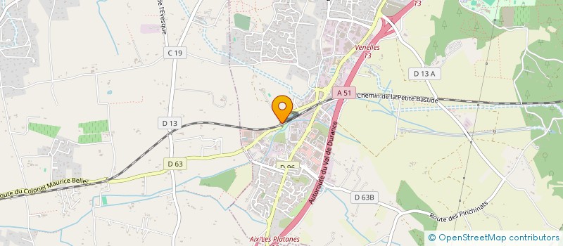 localisation de l'entreprise MADAME QUITTERIE JEUFFRAIN  VENELLES