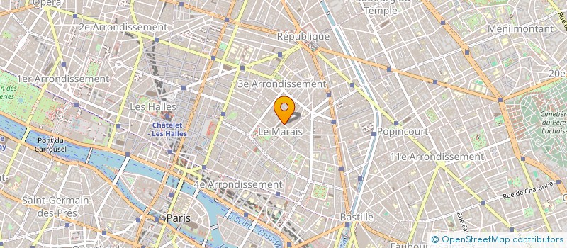 localisation de l'entreprise MADAME QUITTERIE LABATUT  PARIS