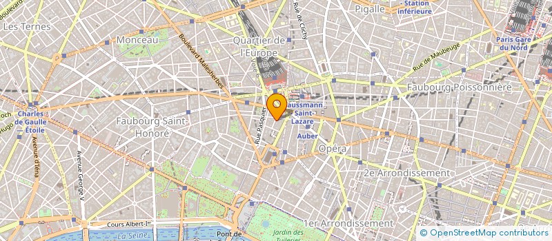 localisation de l'entreprise MADAME QUITTERIE MAGNARD à PARIS